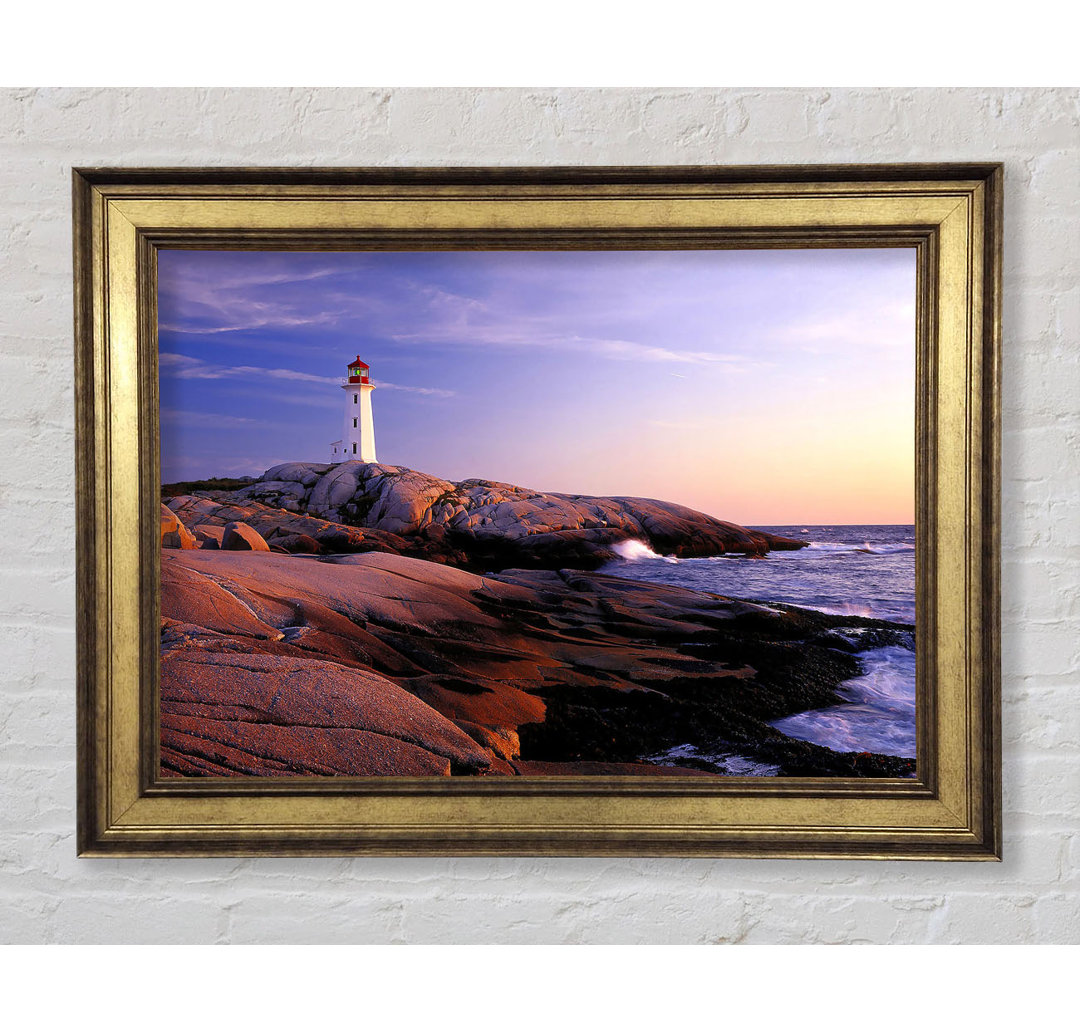 Peggys Point Leuchtturm Peggys Cove Neuschottland - Druck