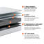 Matelas à ressorts ferme 10 po - Sleep by Wayfair ™-1753842257-1837133242