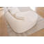Canapé modulaire en forme de L Boneless avec méridienne incurvée, canapé modulaire en chenille, mousse 30D haute densité, canapé-lit modulaire minimaliste
