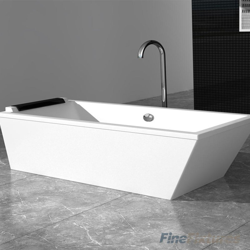Grande baignoire autoportante 24 po x 75 po