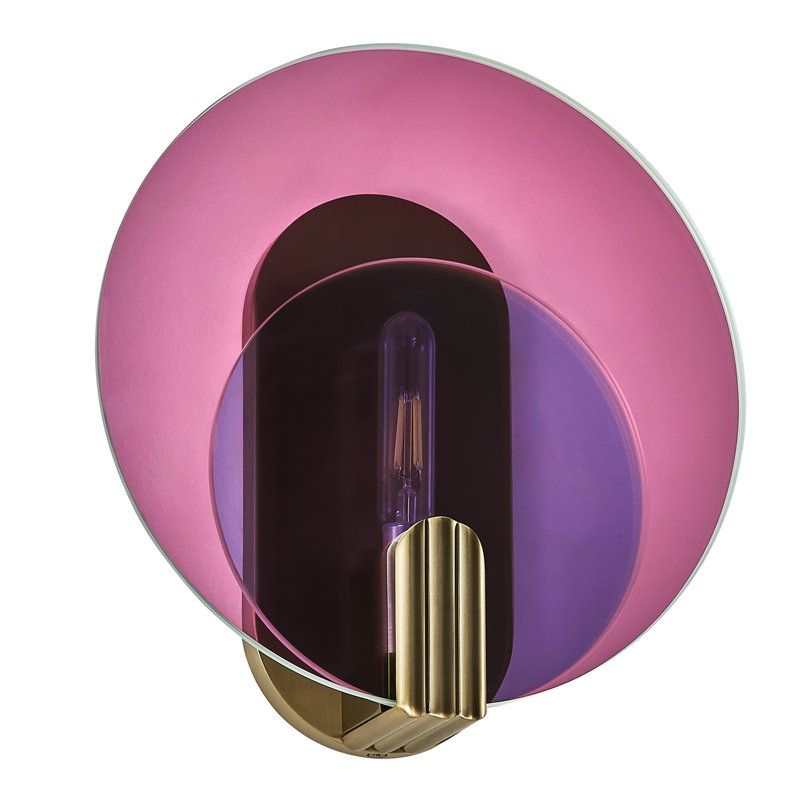 Optics 11-in 1 Light (6-watt) Winter Brass Wall Sconce