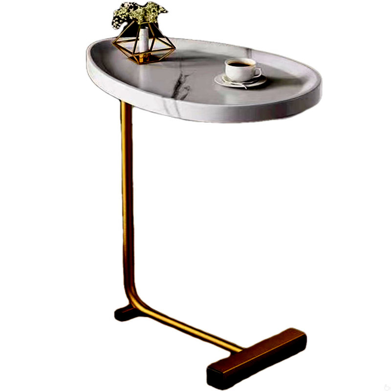 C-Shaped Side Table, Small Sofa Table
