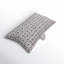 Housse de coussin et insert rectangulaire Liza en blanc / noir
