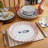 Catch Of The Day Paper Printed MDF Striped Placemat