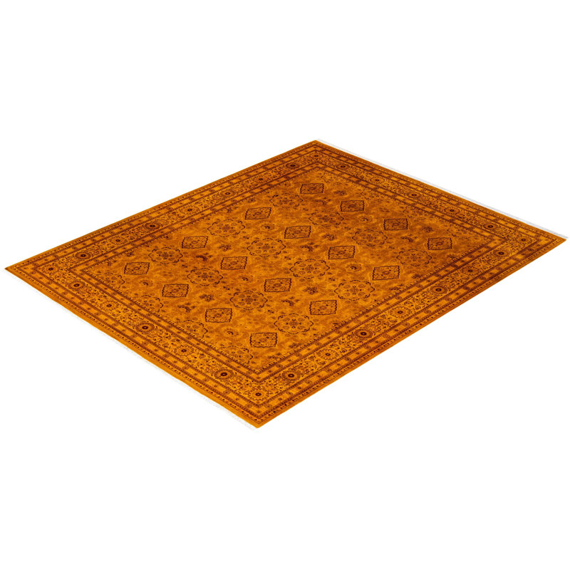 Fine Vibrance One-of-a-Kind 8' 2" X 10' 2" Hand Knotted Area Rug