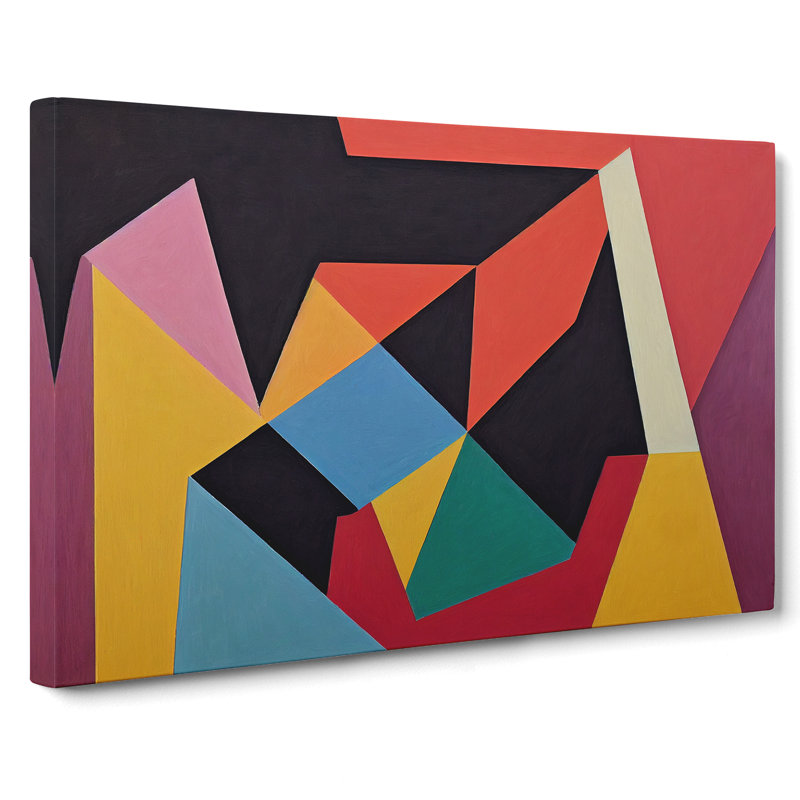 Suprematism Abstract Art Vol.6 - Wrapped Canvas, 50cm H x 76cm W x 3cm D