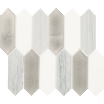 Daltile Fonte 2 x 6 Natural Stone Picket Mosaic (10 PC Per Carton) (8.02 SQFT Per Carton)
