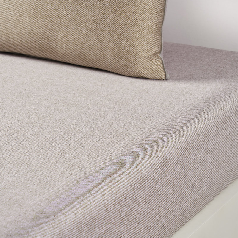 Carlow 100% Cotton Standard Striped Flat Sheet, Queen Flat Sheet