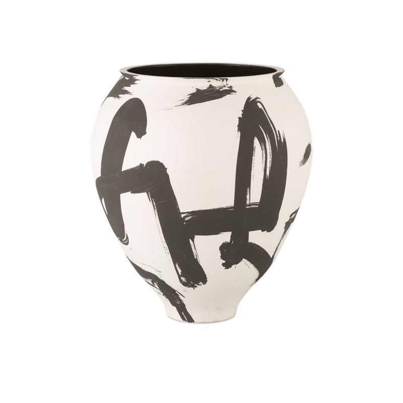 Grand vase Kenzo, H 17 po x l 15 po x P 15 po
