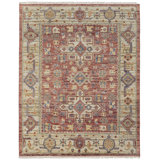 Myndee Wool Oriental Area Rug