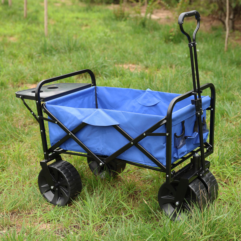 Chariot de plage pliant Wagon Garden (bleu)