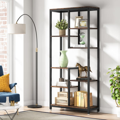 Tishera 69.2" H x 31.5" W Iron Etagere by 17 Stories