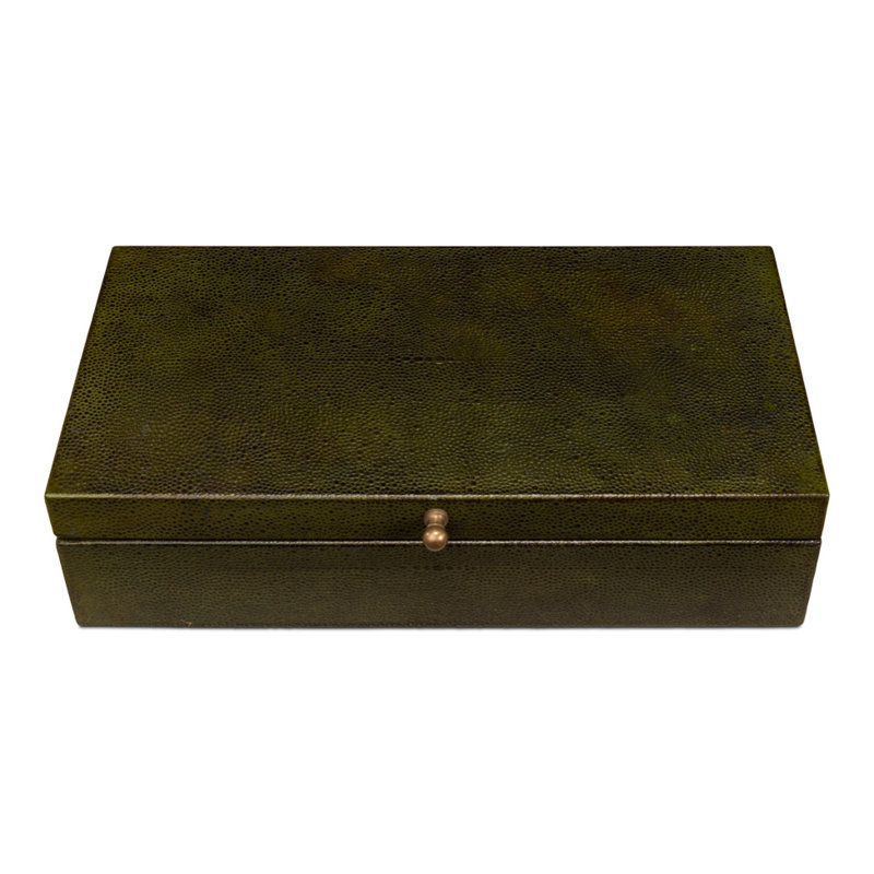 Gatsburg Handmade Decorative Box, Green