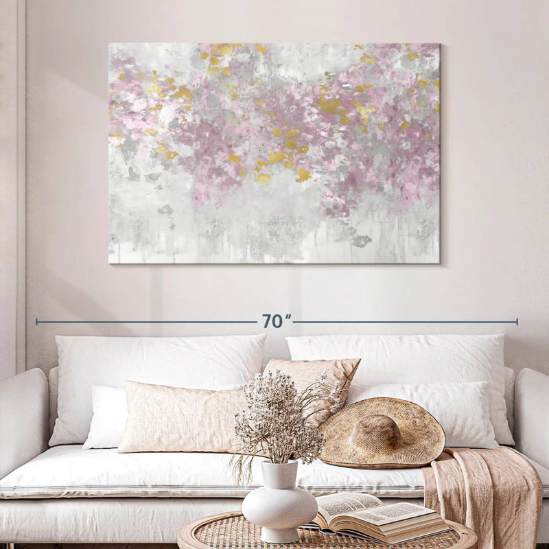 Avery Charmed Blush, H 32 po x l 48 po