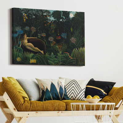 The Dream by Henri Rousseau - No Frame Painting on Canvas