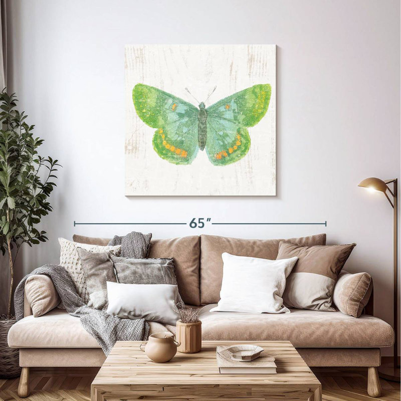 Crowle Barn Butterflies II, H 39 po x l 39 po
