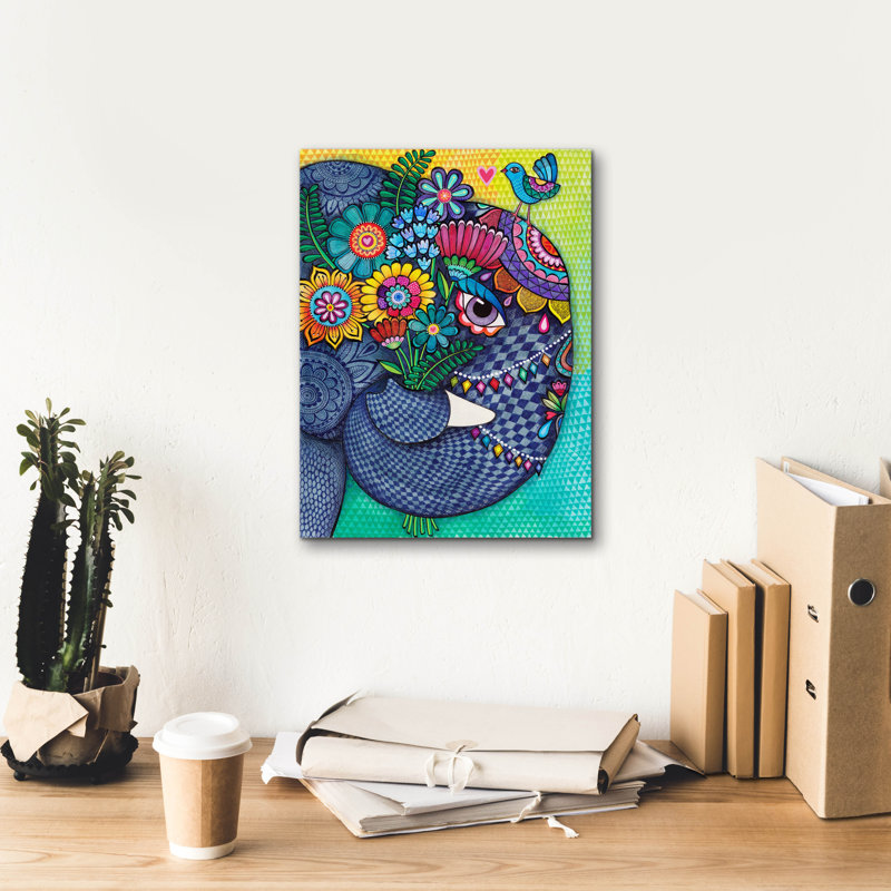 «For My Friend» par Hello Angel, H 16 po x l 12 po x P 0,75 po