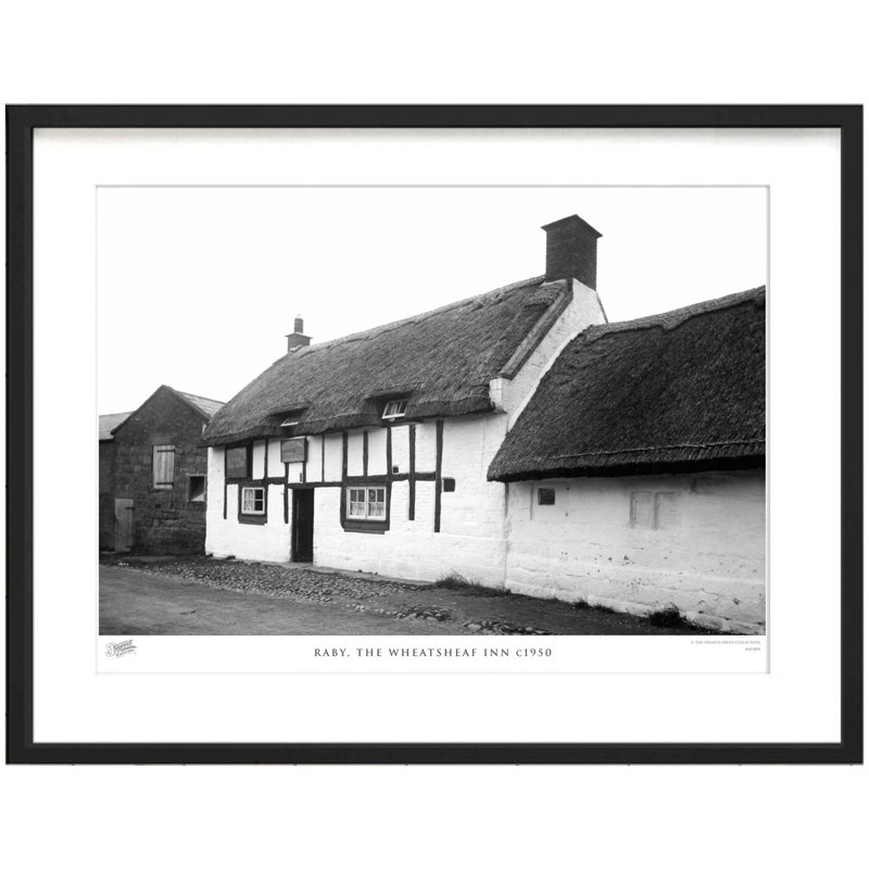 Raby, The Wheatsheaf Inn C1950 by Francis Frith - Single Picture Frame Print, 40cm H x 50cm W x 2.3cm D