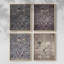 «Vintage Abstract Print CLxxx», 4 pièces sur papier-134623845-134623850