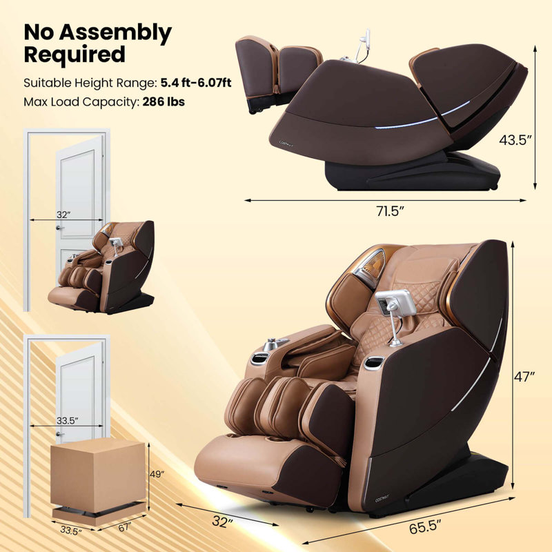 Fauteuil massant pour le corps SL Track 3D
