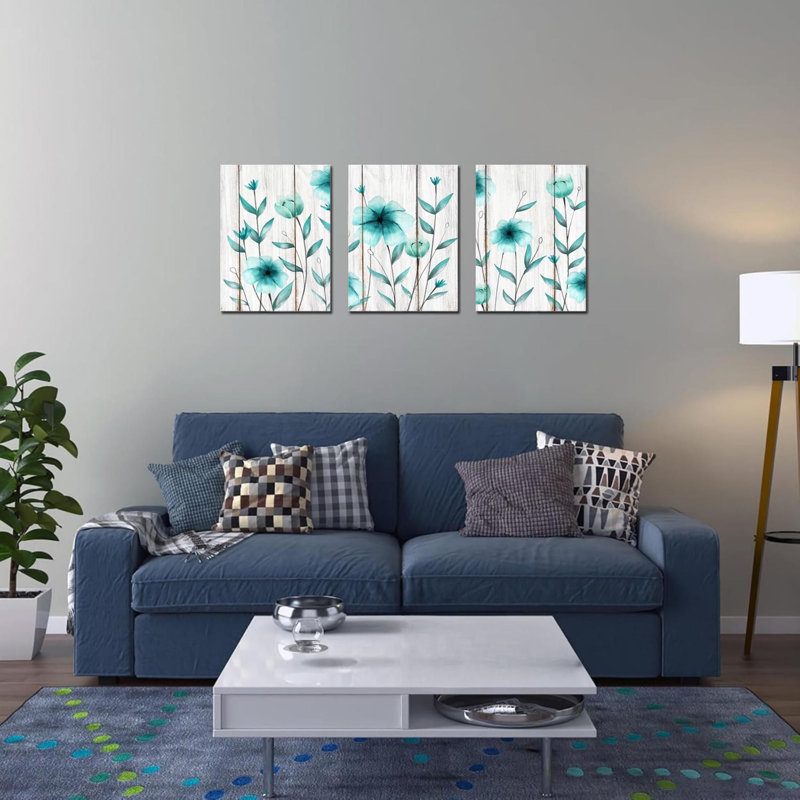 Impression sur toile Rustic Flower