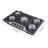 30" LPG/NG Gas Cooktop Built-in 5 Burner Stove Hob Cooktop