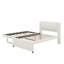 Lit plateforme double avec lit gigogne