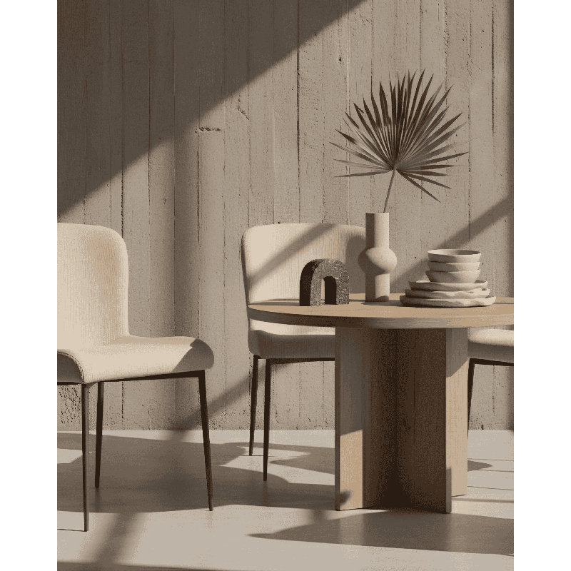 47cm H Side Chair, Cream