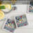 Kentucky Home 4 Piece Tumbled Tile Coaster Set