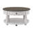 Round Cocktail Table With Drawer And Casters