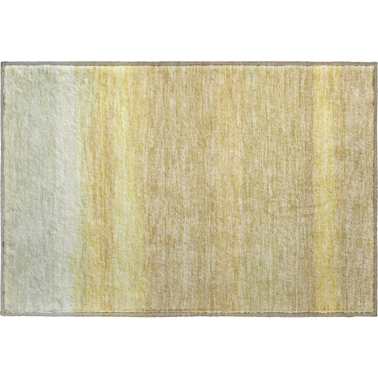 Premium Machine Washable Alijah AMF1272 Stripes Rug