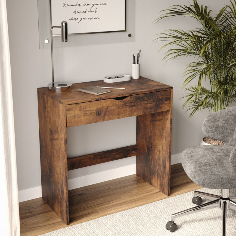 Wilma Writing Desk, Rustic Brown