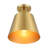 Oneeda 1-Light Ceiling Light in Natural Brass-1480708666