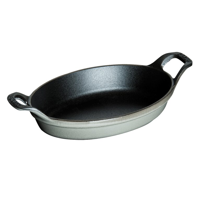 12.5 inch Enameled Cast Iron Skillet