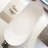 66.9'' x 31.5'' Freestanding Soaking Solid Surface Bathtub