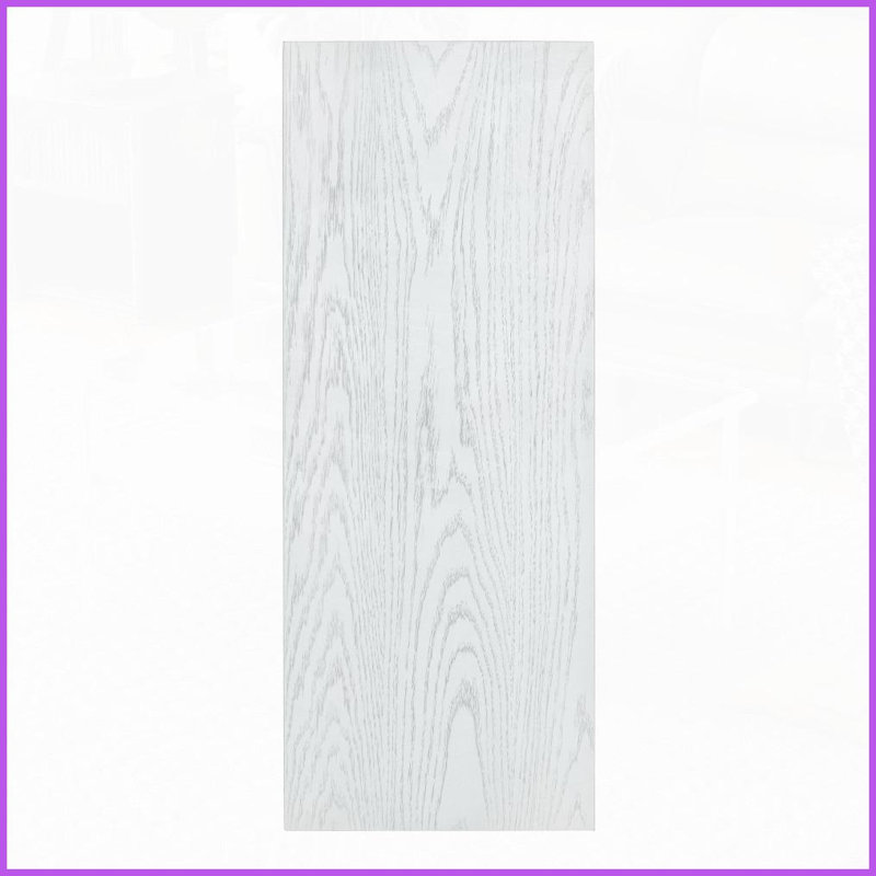 Table basse rétro blanche antique avec tiroir & amp; Tablettes, panneau de fibres à densité moyenne et bois d'hévéa pour le vestibule / le salon
