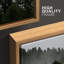 «Misty Forest Landscape Mountain with Fog Natural», reproduction de photo sur toile 3 pièces-70556844-70556845-119402579