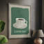 «Modern Coffee IV», reproduction encadrée - bois massif-827805465