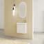 20'' Floating Wall-Mounted Bathroom Vanity With Resin Sink-519280140