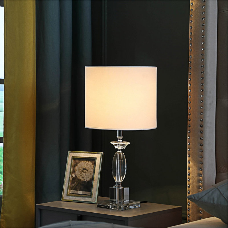 Lampe de table en cristal