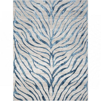 Blue. Area Rug