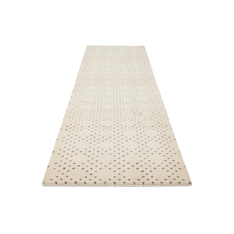 Tapis de couloir beige Judy