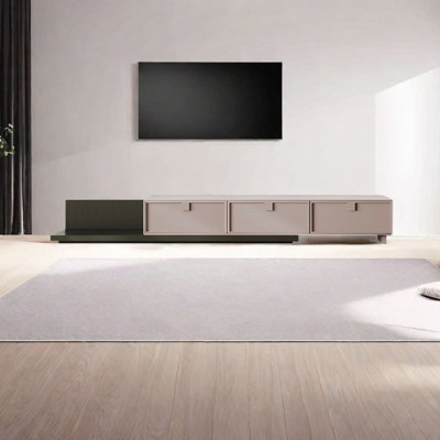 Retractable TV Stand Minimalist Style