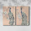 Peacock in Gold III-Premium Gallery Wrapped Canvas -Ready to Hang-1393762027