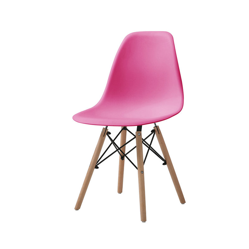 Cardone Arm Chair, Hot Pink/Natural