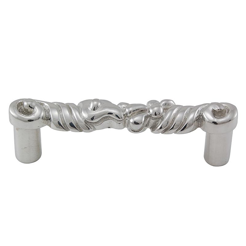 Ariosto Bar / Handle Pull, Polished Silver