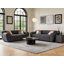 Glamour Contemporary Vertical Channel Tufted Sofa-1829636253-1829636251