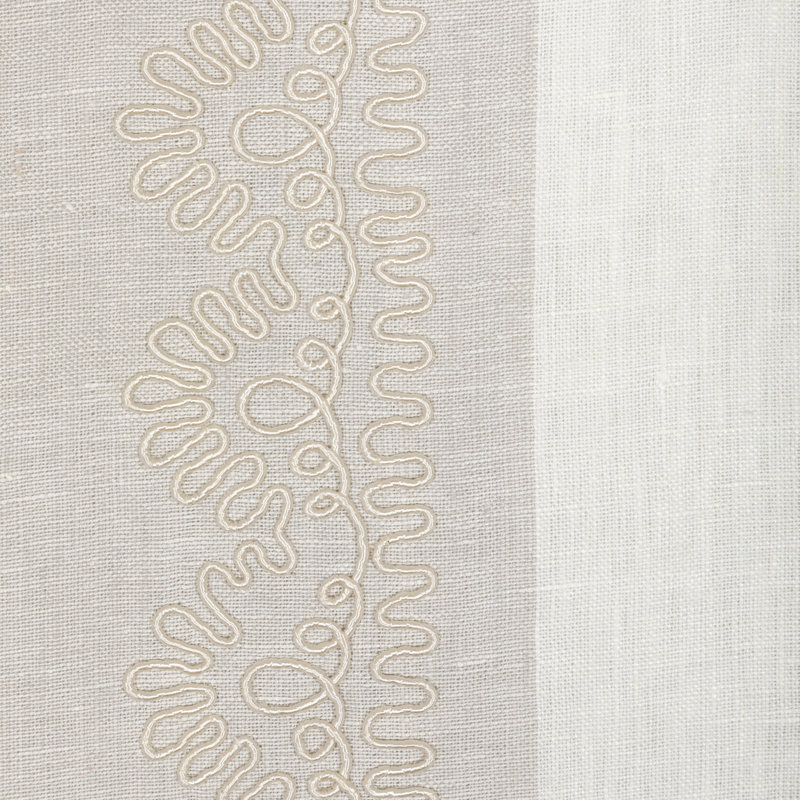 Summerland Banner Sheer Fabric, Quartz