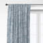 Shellabrate Cornflower Cotton Simple Top Pocket Drapery Panel Set of 2-1514533873