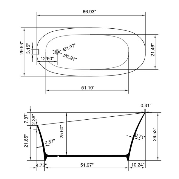 Dimensions du produit